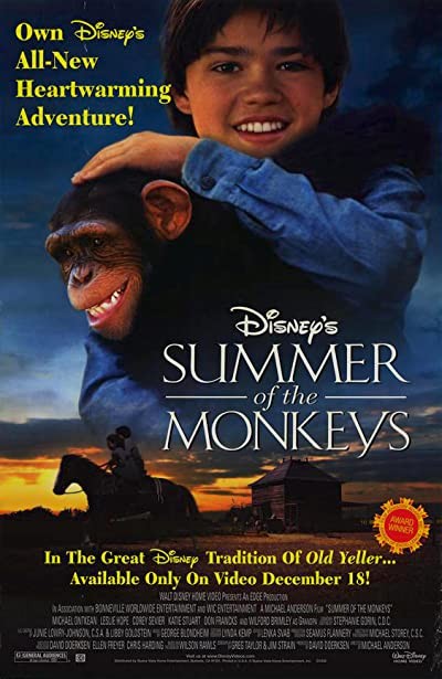 Maymunlarla Bir Yaz (1998) afişi Maymunlarla Bir Yaz (1998) afişi