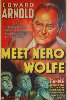 Meet Nero Wolf (1936) afişi