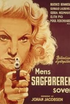 Mens Sagføreren Sover (1945) afişi