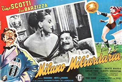 Milano miliardaria (1951) afişi Milano miliardaria (1951) afişi