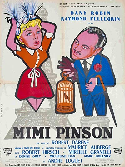 Mimi Pinson (1958) afişi Mimi Pinson (1958) afişi