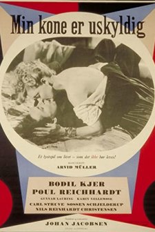 Min Kone Er Uskyldig (1950) afişi