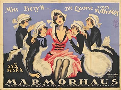 Miss Beryll... Die Laune Eines Millionärs (1921) afişi Miss Beryll... Die Laune Eines Millionärs (1921) afişi