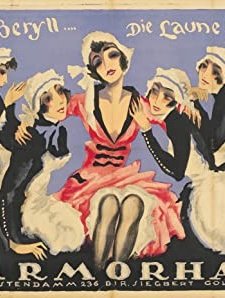 Miss Beryll... Die Laune Eines Millionärs (1921) afişi