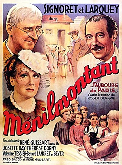 Ménilmontant (1936) afişi Ménilmontant (1936) afişi
