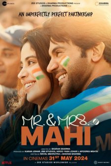  Mr. & Mrs. Mahi (2025) Fragman (2024) afişi
