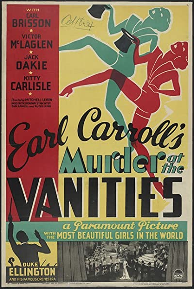 Murder At The Vanities (1934) afişi Murder At The Vanities (1934) afişi