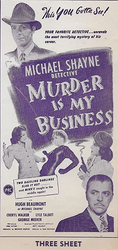 Murder ıs My Business (1946) afişi Murder ıs My Business (1946) afişi