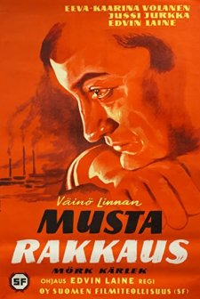 Musta Rakkaus (1957) afişi