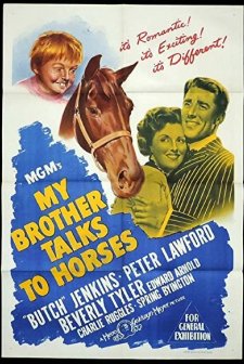 My Brother Talks To Horses (1947) afişi