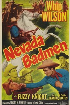 Nevada Badmen (1951) afişi