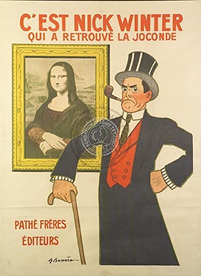 Nick Winter et le vol de la Joconde (1911) afişi Nick Winter et le vol de la Joconde (1911) afişi
