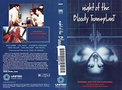 Night of the Bloody Transplant (1970) afişi Night of the Bloody Transplant (1970) afişi