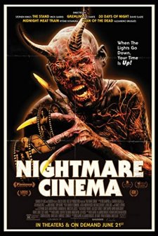 Nightmare Cinema (2018) afişi