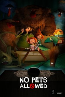 No se permiten mascotas afişi