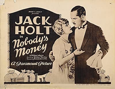 Nobody's Money (1923) afişi Nobody's Money (1923) afişi