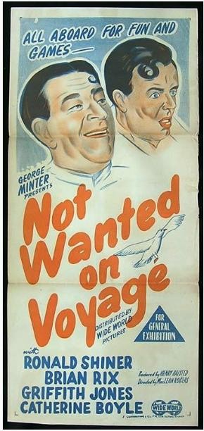 Not Wanted On Voyage (1957) afişi Not Wanted On Voyage (1957) afişi