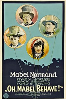 Oh, Mabel Behave (1922) afişi