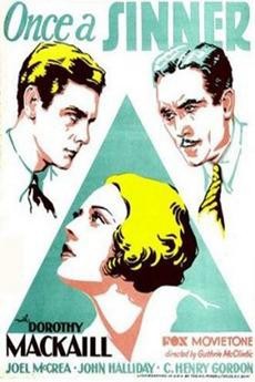 Once A Sinner (1931) afişi Once A Sinner (1931) afişi