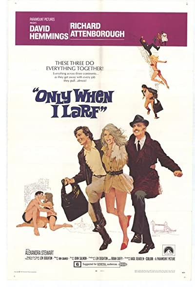 Only When ı Larf (1968) afişi Only When ı Larf (1968) afişi