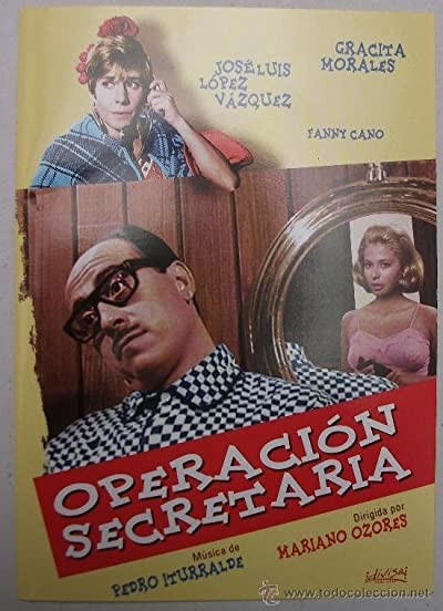 Operación Secretaria (1966) afişi Operación Secretaria (1966) afişi