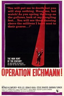 Operation Eichmann (1961) afişi