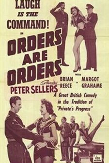 Orders Are Orders (1954) afişi