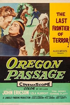 Oregon Passage (1957) afişi