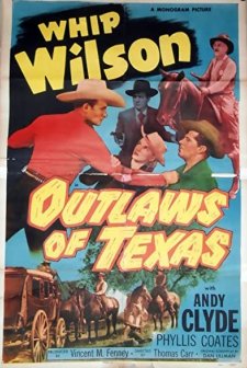 Outlaws Of Texas (1950) afişi