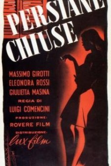 Persiane Chiuse (1950) afişi