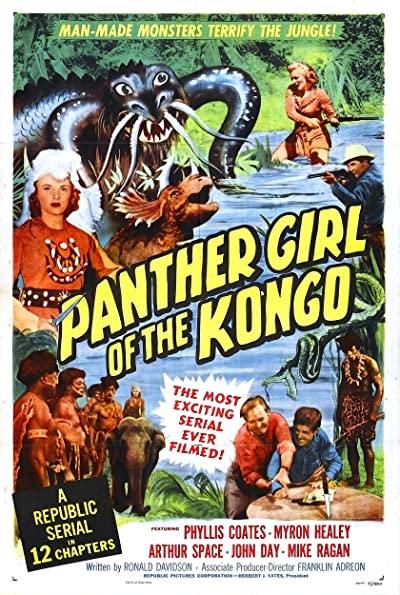 Panther Girl Of The Kongo (1955) afişi Panther Girl Of The Kongo (1955) afişi