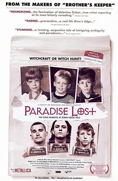 Paradise Lost: The Child Murders At Robin Hood Hills (1996) afişi Paradise Lost: The Child Murders At Robin Hood Hills (1996) afişi