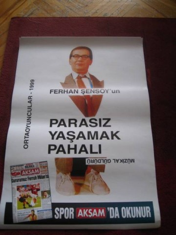 Parasız Yaşamak Pahalı (1986) afişi Parasız Yaşamak Pahalı (1986) afişi