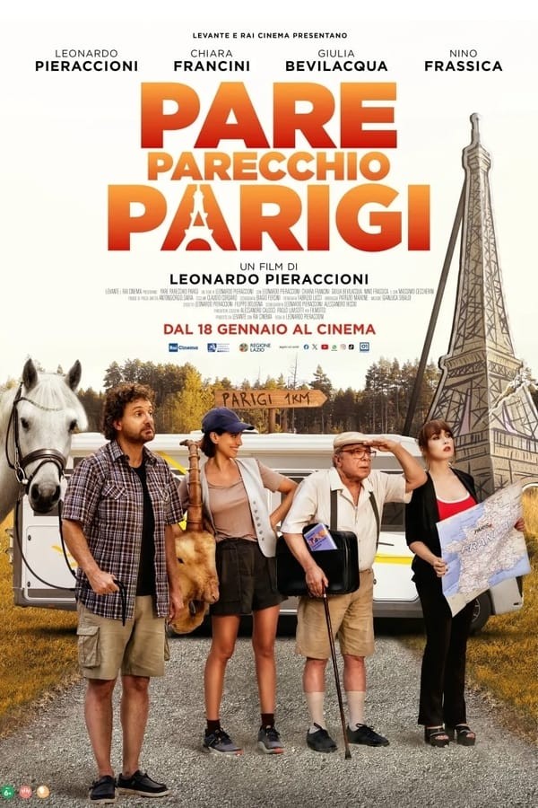 Pare parecchio Parigi (2024) afişi Pare parecchio Parigi (2024) afişi