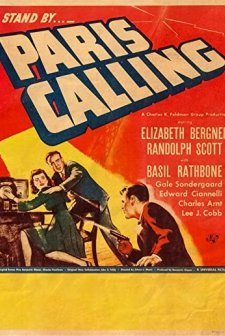 Paris Calling (1941) afişi