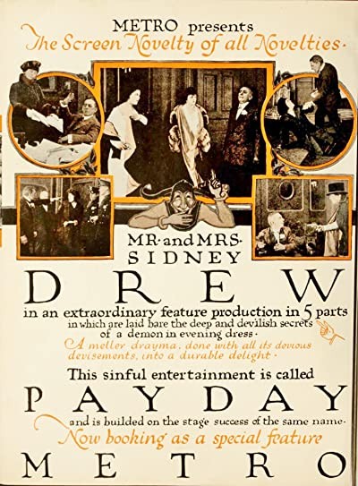 Pay Day (1918) afişi Pay Day (1918) afişi