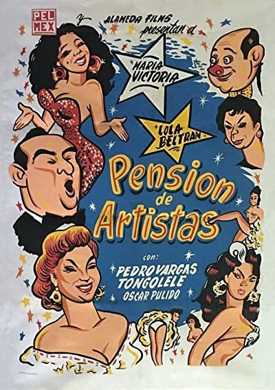 Pensión De Artistas (1956) afişi Pensión De Artistas (1956) afişi