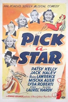Pick A Star (1937) afişi
