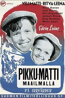 Pikku-matti Maailmalla (1947) afişi