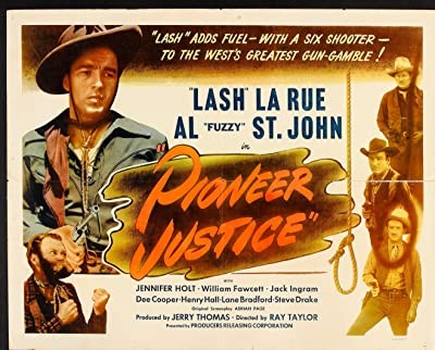 Pioneer Justice (1947) afişi Pioneer Justice (1947) afişi