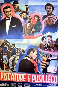 Piscatore 'e Pusilleco (1954) afişi