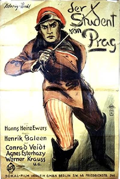 Prag'lı Öğrenci (1926) afişi Prag'lı Öğrenci (1926) afişi
