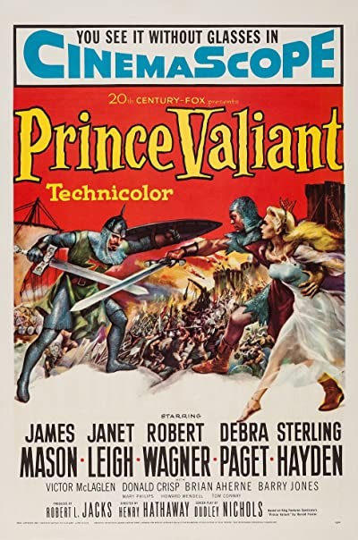 Prince Valiant (1954) afişi Prince Valiant (1954) afişi