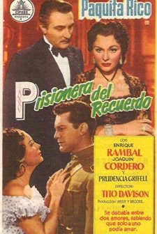 Prisionera Del Recuerdo (1952) afişi