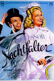 Professor Nachtfalter (1951) afişi