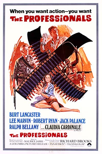 Profesyoneller (1966) afişi Profesyoneller (1966) afişi