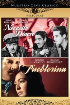 Pueblerina (1949) afişi