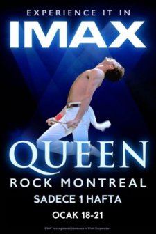 Queen Rock Montreal (1983) afişi