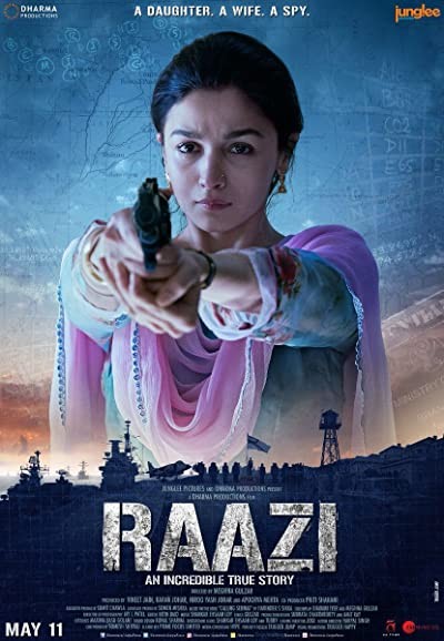 Raazi (2018) afişi Raazi (2018) afişi