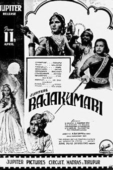 Raja Kumari (1947) afişi
